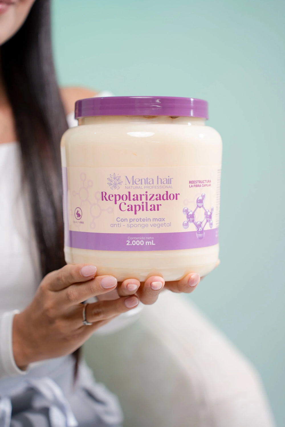 Repolarizador Capilar X2.000ml Menta Hair