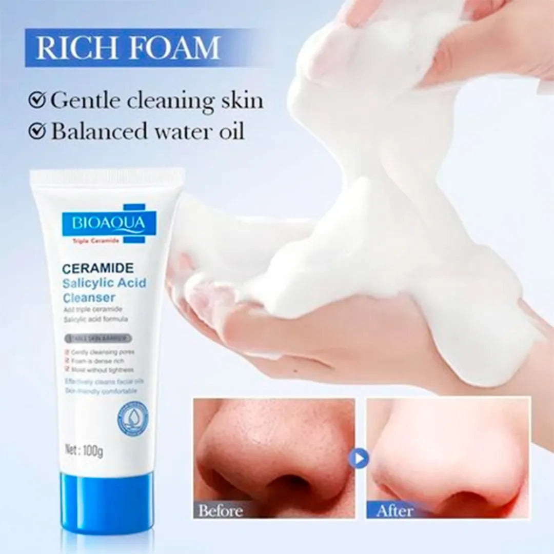 Jabón cerámide salicyc Acid cleanser   Bioaqua