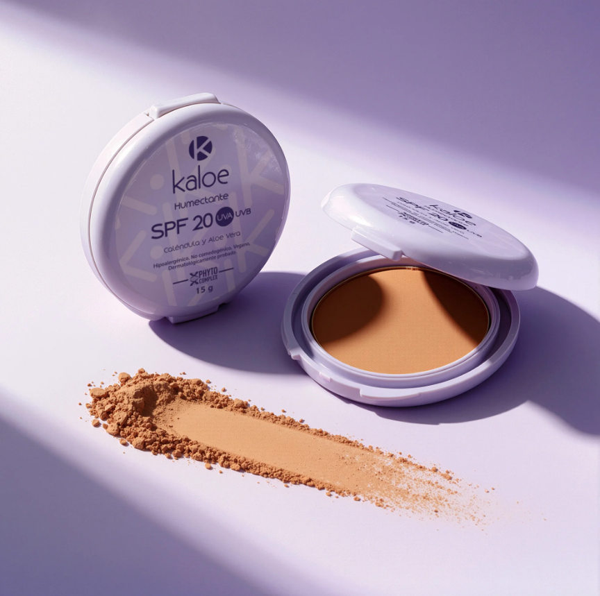 polvo compacto spf 20 (nueva presentacion) kaloe