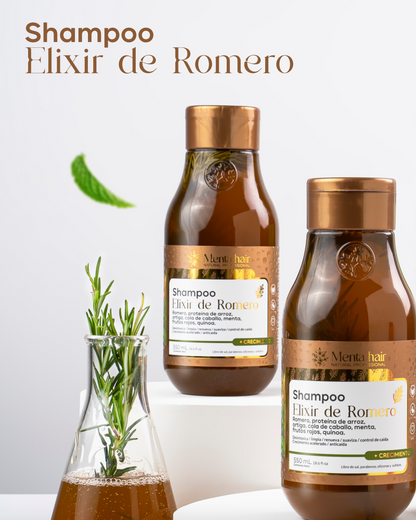 Shampoo Herbal Elixir de Romero x 550 ml Menta Hair