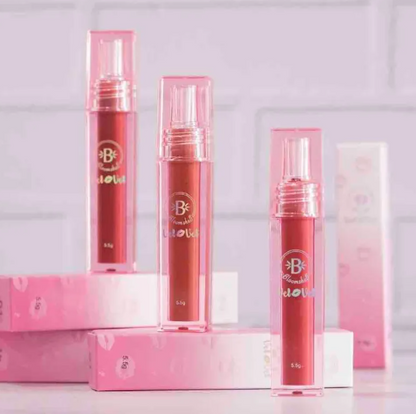 LIP GLOSS + TINTA VEL VET BLOOMSHELL