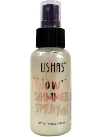 Iluminador corporal Glow Shimmer Spray Ushas 80ML