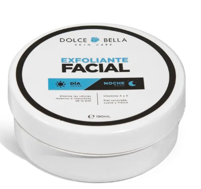 Exfoliante facial dia y de noche Dolce Bella