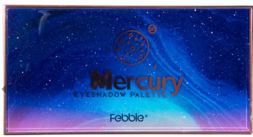 Paleta De Sombras Mercury Febble