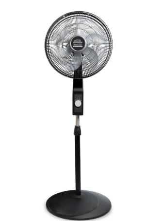 Ventilador Pedestal Maxiflow Elite Rejilla Plástica HOME ELEMENTS