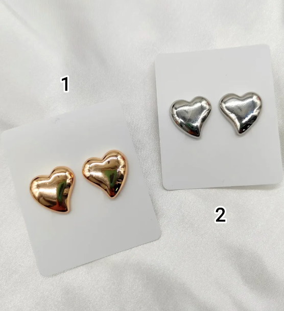 Aretes Corazón