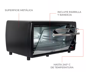 HORNO TOSTADOR VISIVO