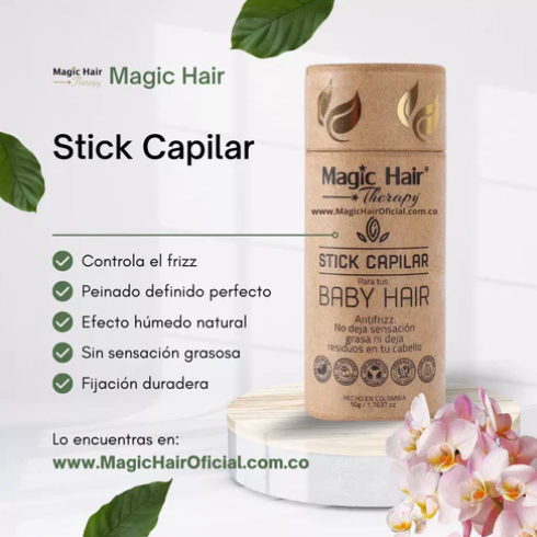 CERA MOLDEADORA Y FIJADORA EN STICK MAGIC HAIR