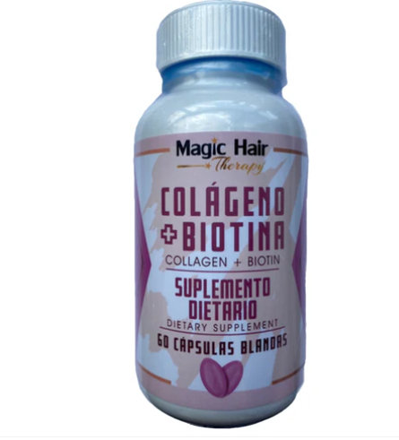 Colageno + Biotina Magic Hair