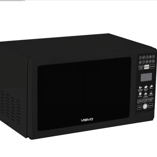 Horno Microondas Negro Visivo