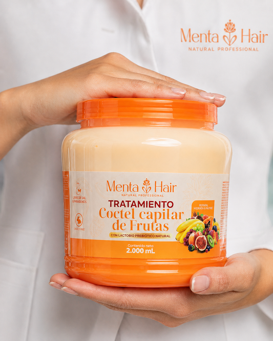 Tratamiento Coctel Capilar de frutas X2.000ml Menta Hair
