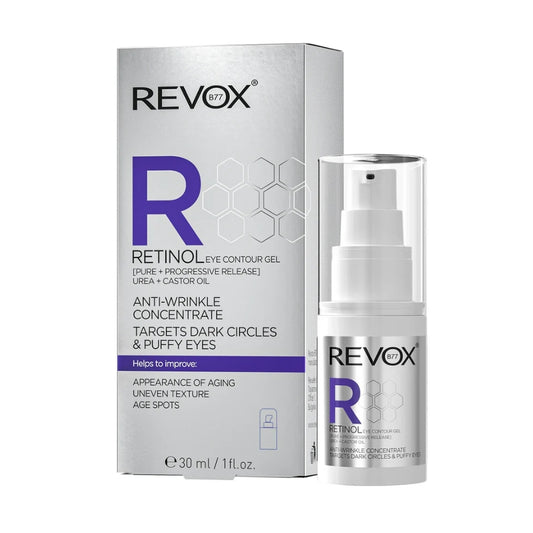 Gel Contorno de Ojos Antiarrugas de RETINOL Concentrado 30ml Revox