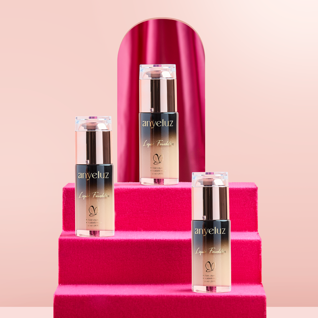 BASE LÍQUIDA ANYELUZ (LIQUID FOUNDATION)
 Cobertura media