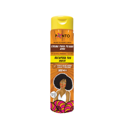 Crema para peinar afro