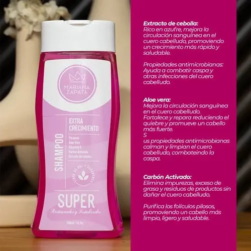 Shampoo extra crecimiento