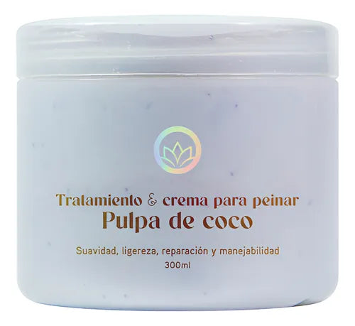 Tratamiento & crema para peinar Pulpa de coco