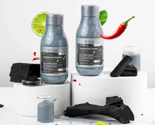 Tratamiento Purificante Anti Caspa Détox Con Carbón X550ml Menta Hair