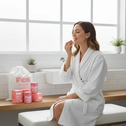 PROBIÓTICOS VAGINALES PARA MUJERES ×60 MASTICABLES FEM