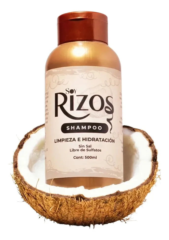 Shampoo Rizo Hidratación Definición Y Control Frizz  soy rizos 500 ML