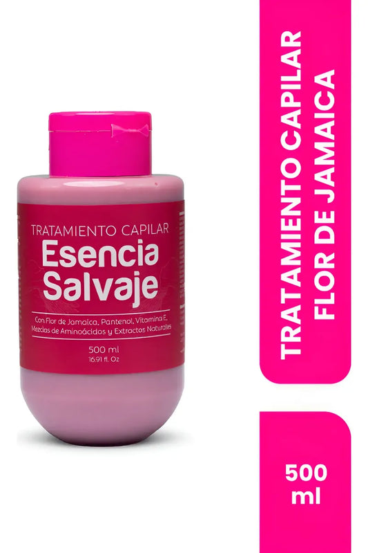 Tratamiento capilar con Flor de Jamaica