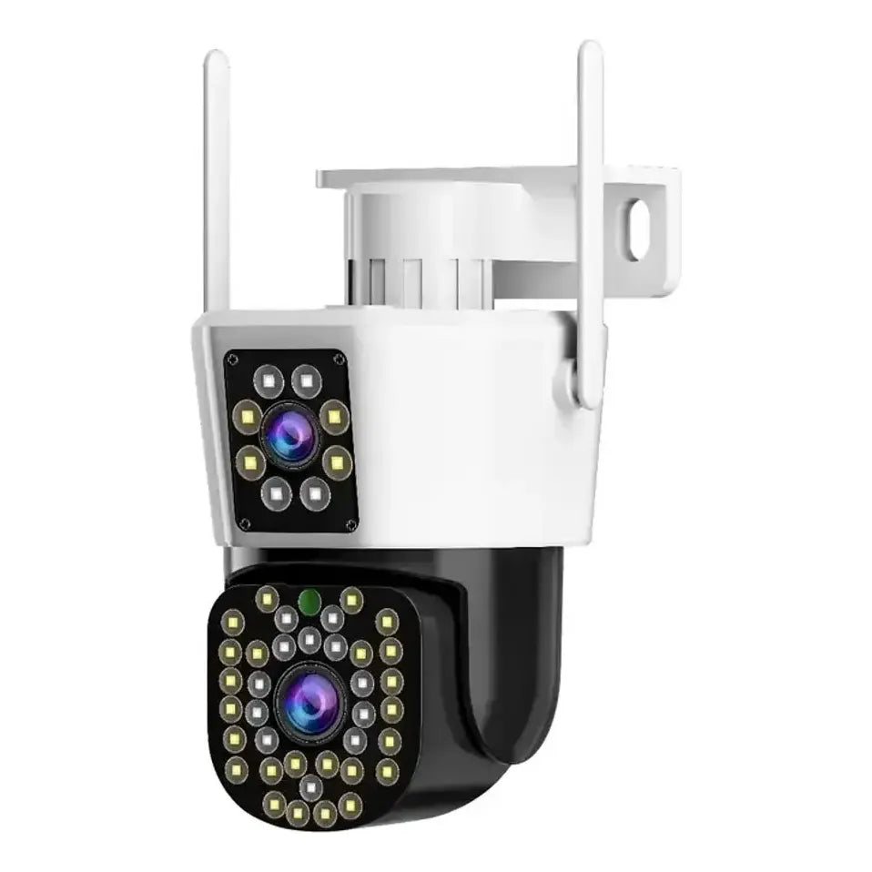 Cámara de seguridad IP WiFi de doble lente Jortan (modelo JT-8293 "