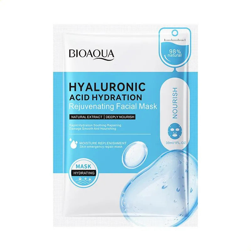 Mascarilla velo de acido hialuronico 98% extract natural Bioaqua