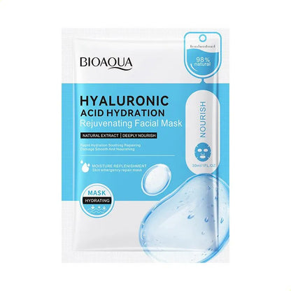 Mascarilla velo de acido hialuronico 98% extract natural Bioaqua