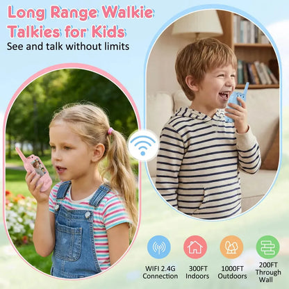 Video Para Niños Con Cámara, Walkie Talkie