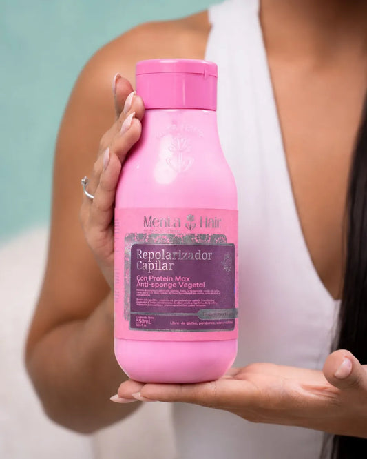 Tratamiento Repolarizador Capilar Con Proteín Max Menta Hair