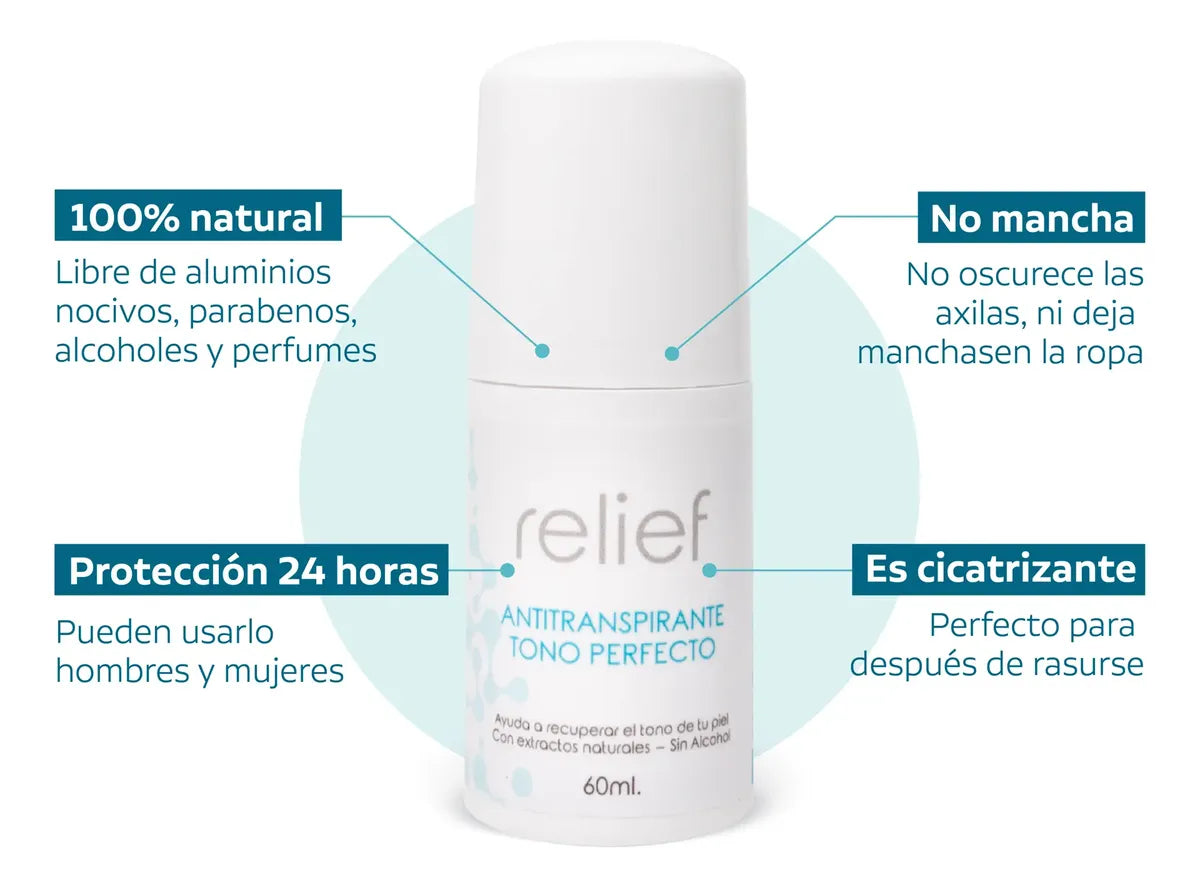 Desodorante tono perfecto relief