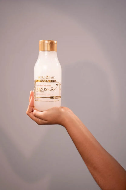Gelatina Natural  Nutritivo Con Aloe Vera Rizos X550ml Menta Hair