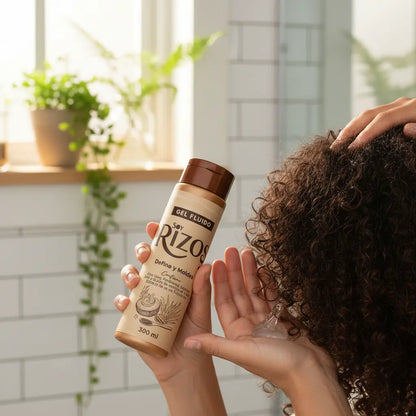 Gel Fluido – Rizos definidos, largos y radiantes  300 ML soy rizos