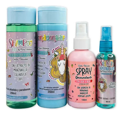 Kit Capilar Infantil Completo