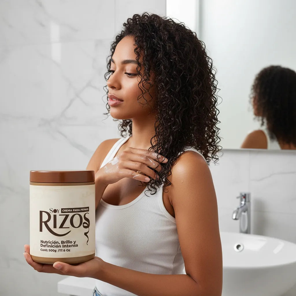 Crema Para Peinar   Definición Hidratación 500 ML soy rizos