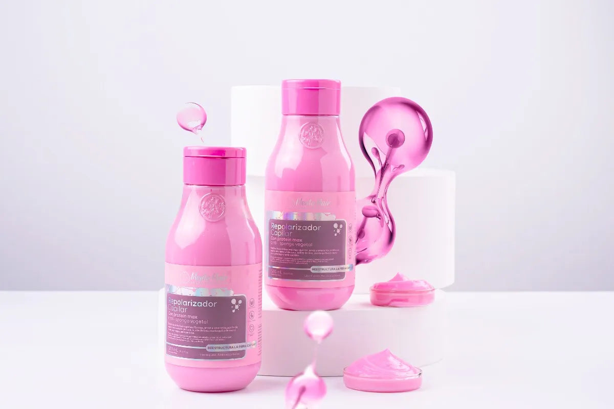 Tratamiento Repolarizador Capilar Con Proteín Max Menta Hair