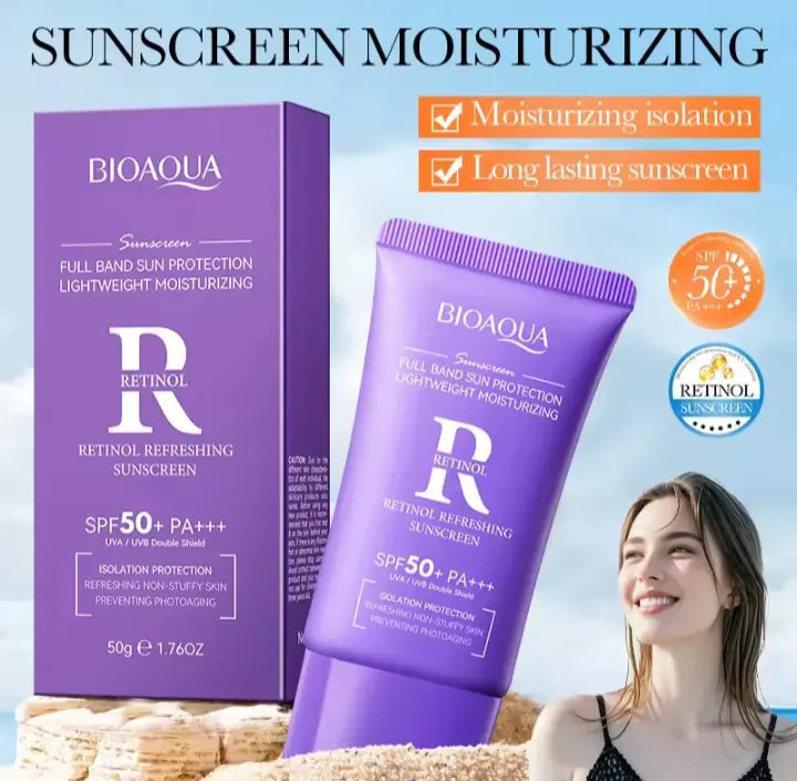 Protector Solar Con Retinol Spf50 50g Bioaqua