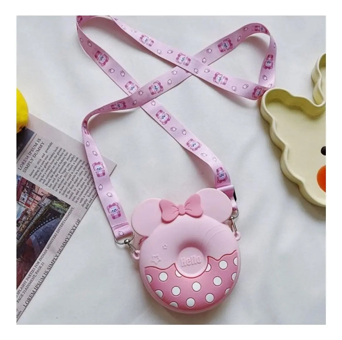 BOLSO SILICONA MINNIE      Jk 15412