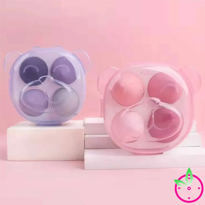 Set De 4 Blenders Para Maquillaje