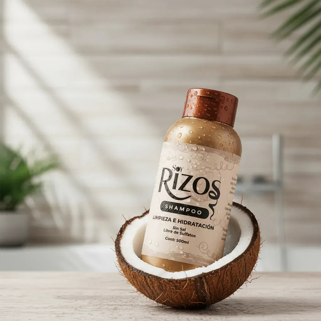 Shampoo Rizo Hidratación Definición Y Control Frizz  soy rizos 500 ML