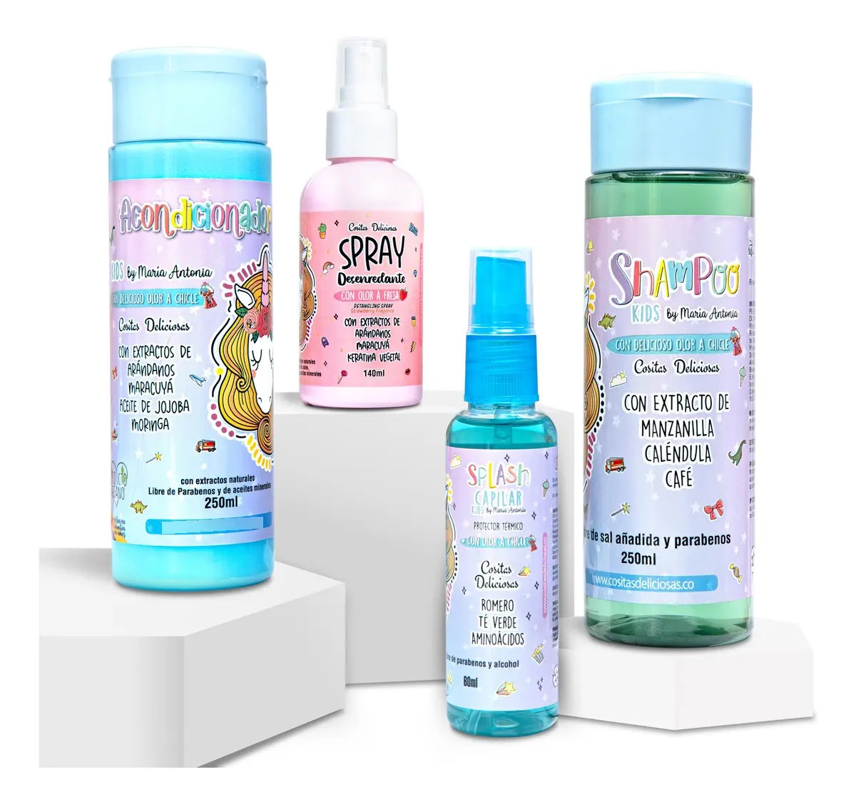 Kit Capilar Infantil Completo