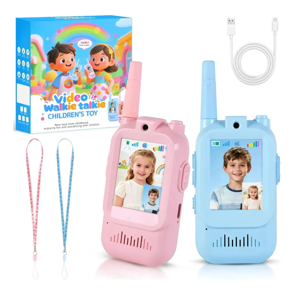 Video Para Niños Con Cámara, Walkie Talkie