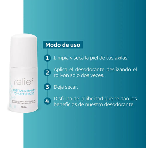 Desodorante tono perfecto relief