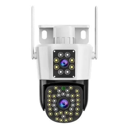 Cámara de seguridad IP WiFi de doble lente Jortan (modelo JT-8293 "