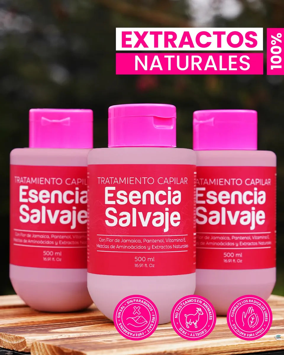 Tratamiento capilar con Flor de Jamaica