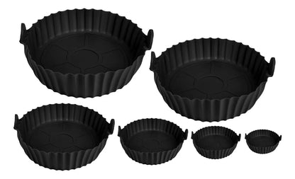 Moldes de silicona ×6