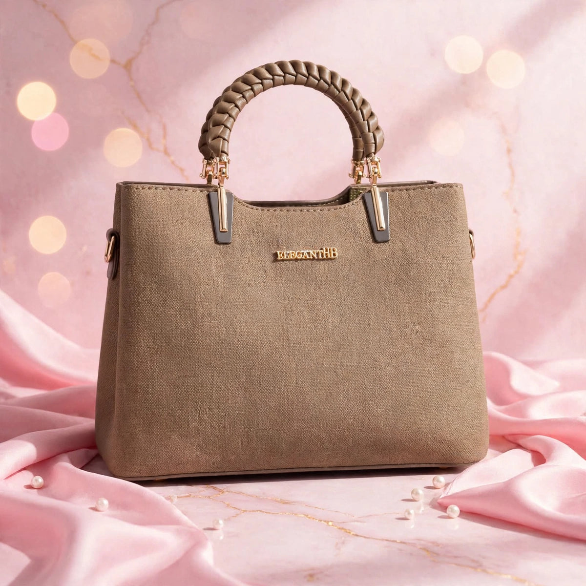 Bolso de mano + llavero + 2 correas manos libres