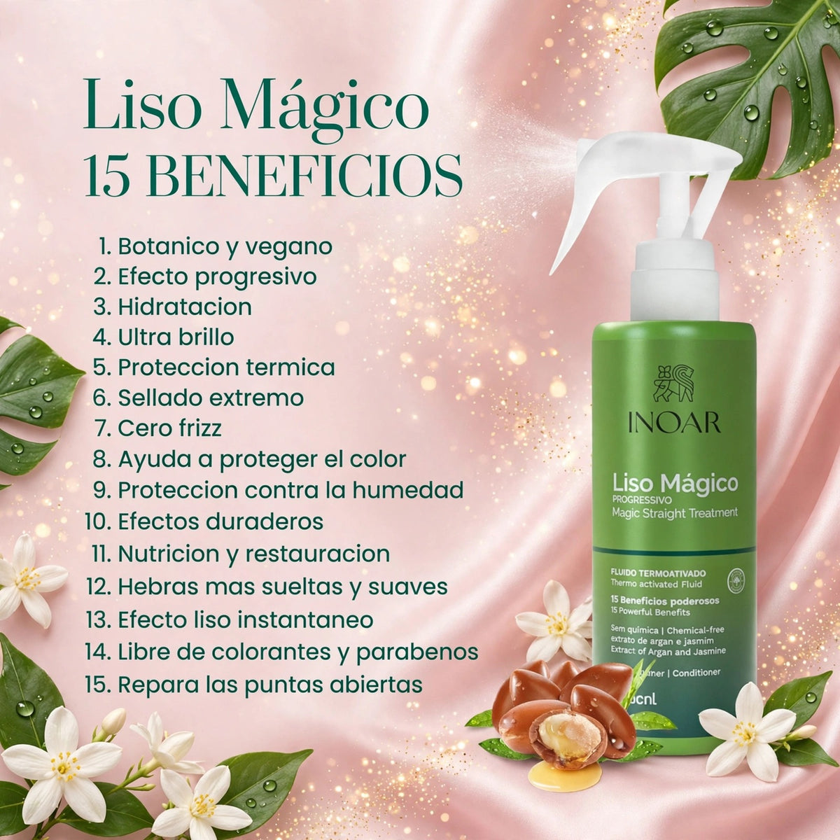 Liso Mágico INOAR liso progresivo