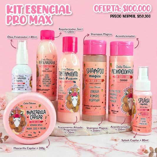 Kit esencial pro max 250ml &120ml