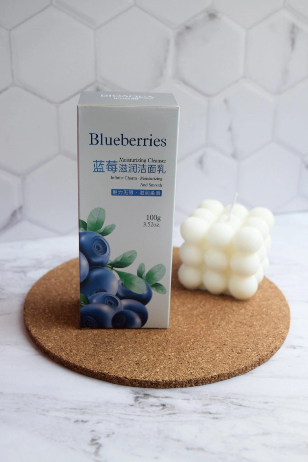 Jabón facial de arándanos – Bioaqua