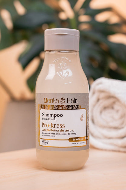 Shampoo pro-crecimiento con extracto de arroz X550ml